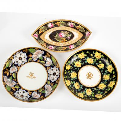 A Derby saucer dish, circa 1810,