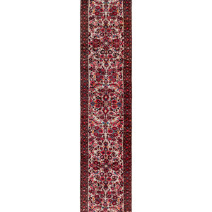 A Dergazine Wool Runner Mid-20th
