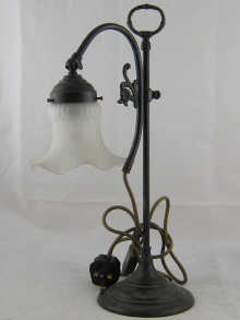 A desk lamp circa 1930 with