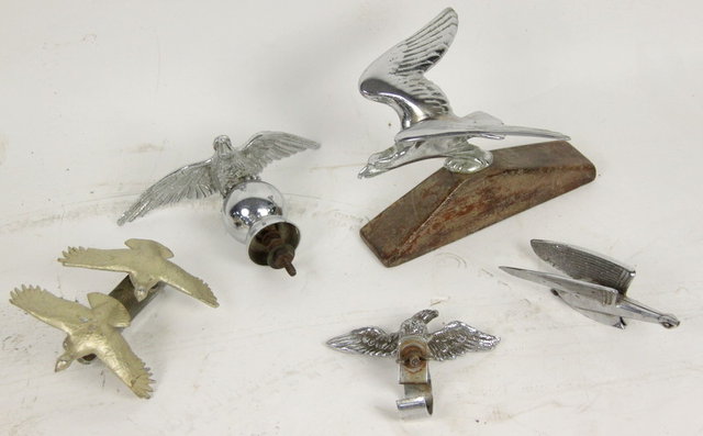A Desmo chrome plated car mascot