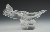 A Desna Crystal Figurine of a