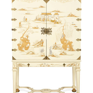 A Dessin Fournir White Lacquer