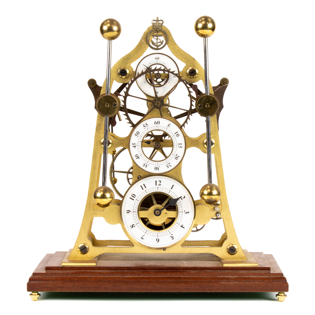A DEVON SEA CLOCK BRASS TIMEPIECE A