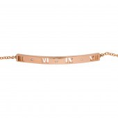 A DIAMOND AND 18K GOLD BRACELE