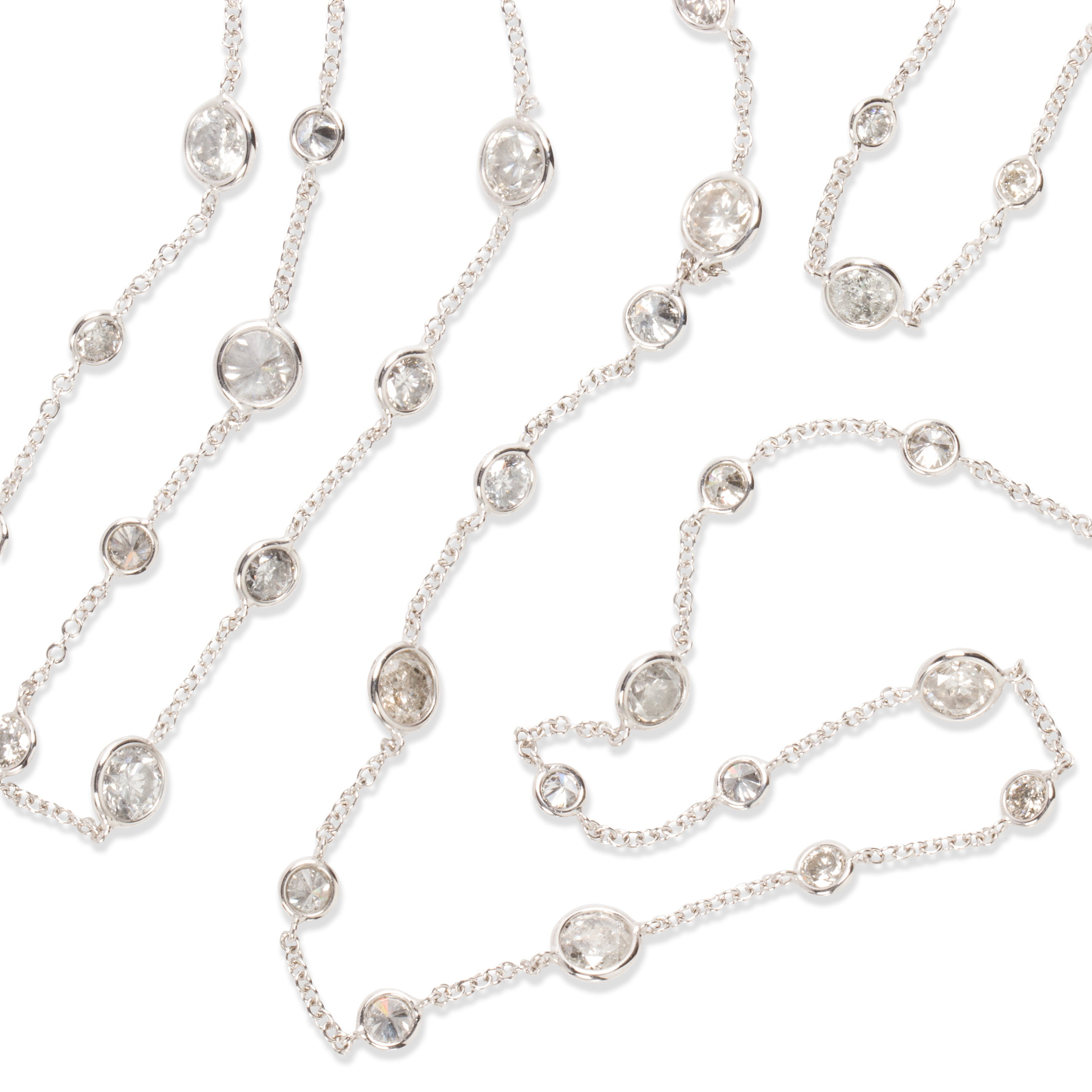 A DIAMOND AND EIGHTEEN KARAT