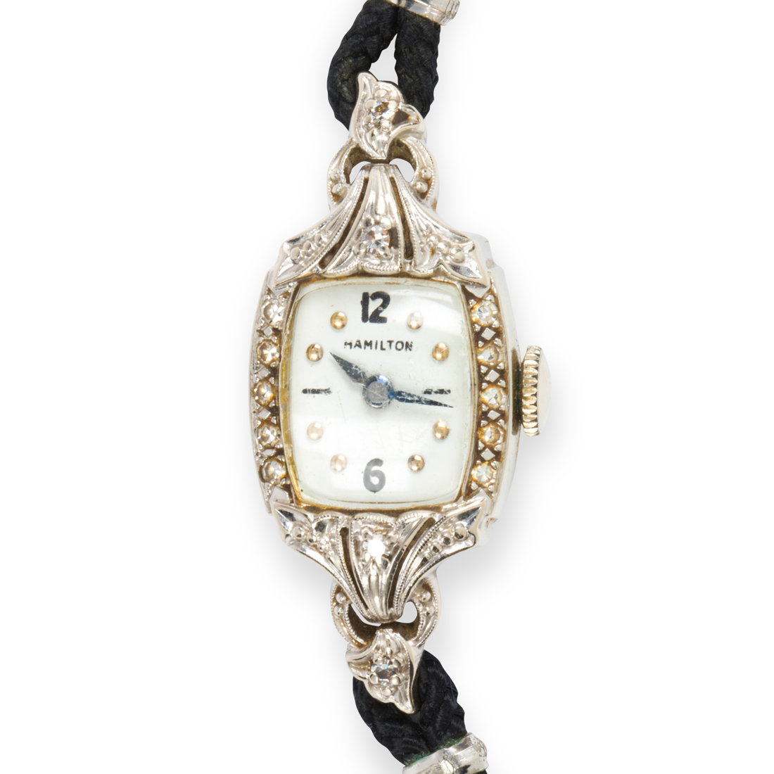 A DIAMOND AND FOURTEEN KARAT