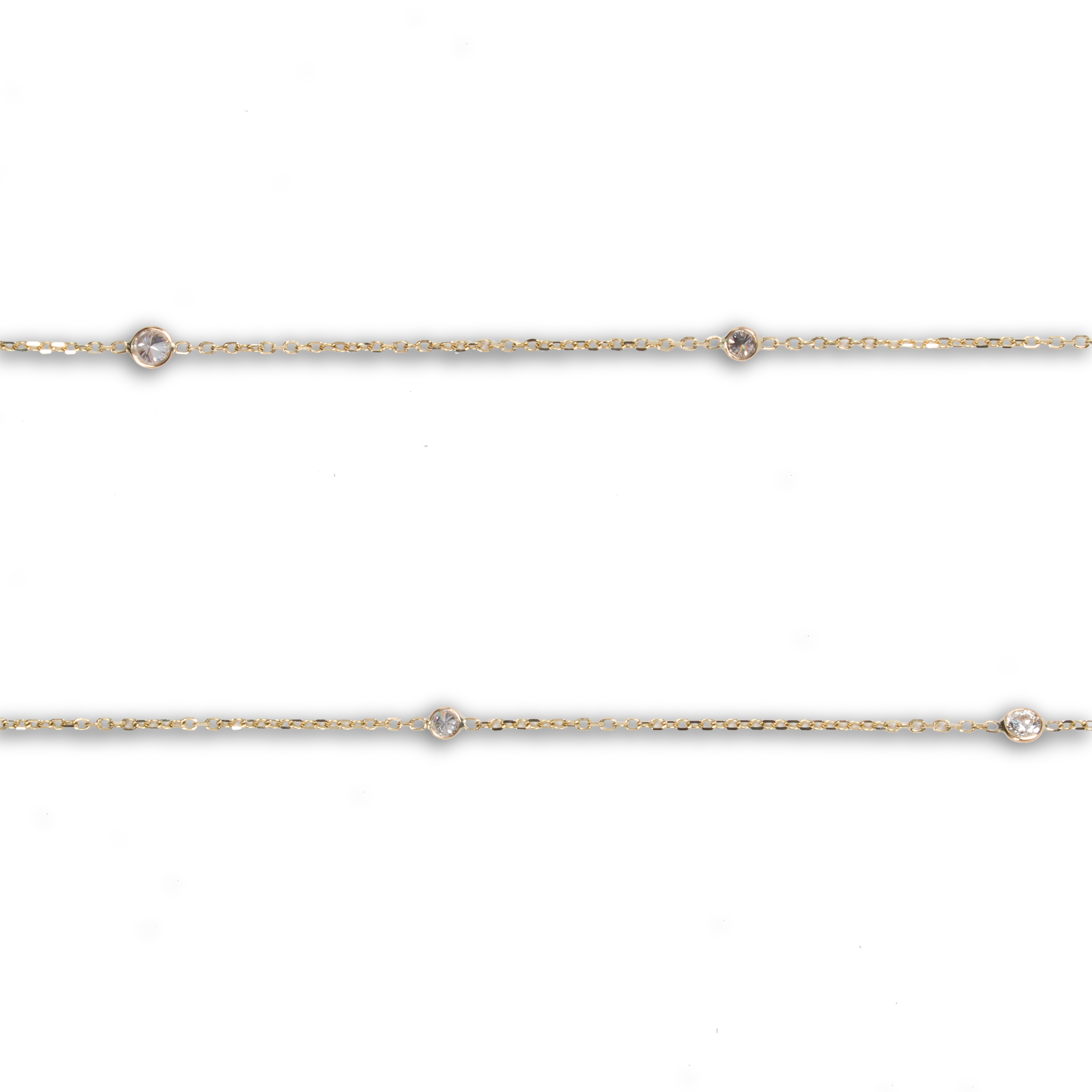 A DIAMOND AND FOURTEEN KARAT