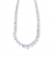 A DIAMOND AND FOURTEEN KARAT W