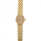 A DIAMOND OMEGA "DEVILLE" WRIS