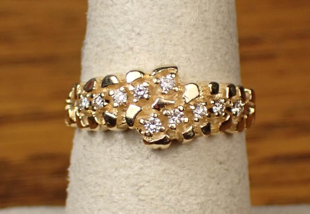 A DIAMOND RINGA DIAMOND RING, 14k