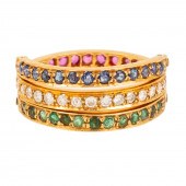 A DIAMOND, SAPPHIRE, RUBY & EM