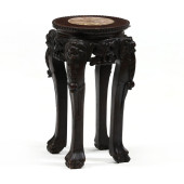 A DIMINUTIVE CHINESE CARVED WO