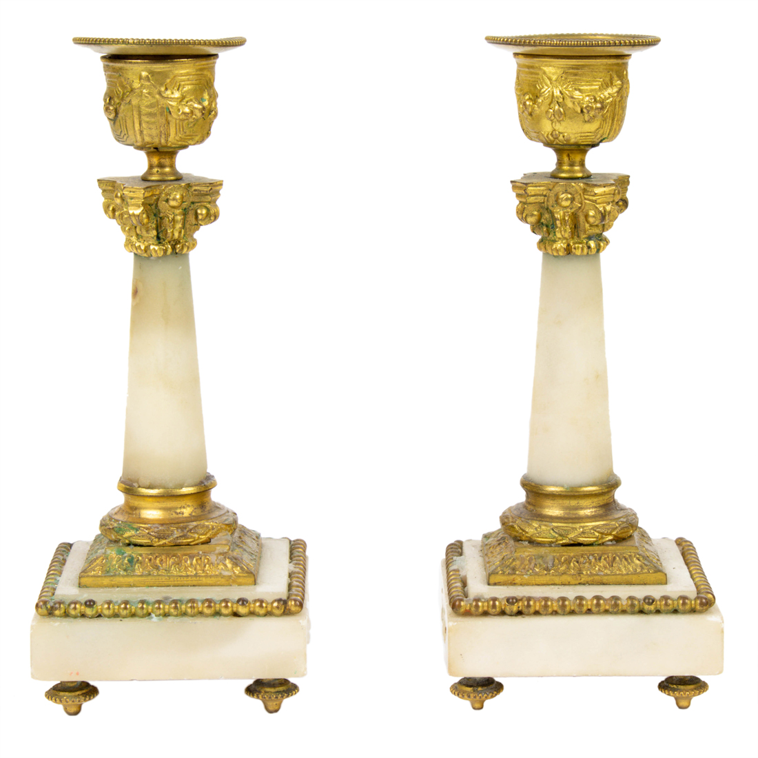 A DIMINUTIVE PAIR OF LOUIS XVI