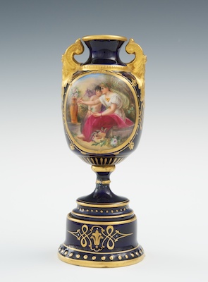 A Diminutive Vienna Porcelain