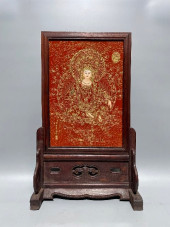 A DING GUANPENG 'THANGKA' HONG