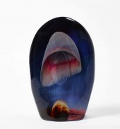 A DINO ROSIN MURANO GLASS OBJE