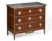 A DIRECTOIRE BRONZE MOUNTED MA