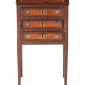 A Directoire Burlwood and Waln