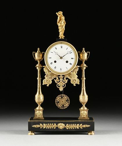 A DIRECTOIRE GILT BRONZE AND