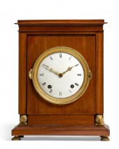 A DIRECTOIRE GILT MAHOGANY MAN