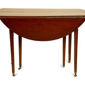 A Directoire Mahogany Drop-Leaf