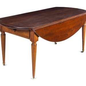 A Directoire Mahogany Drop-Leaf
