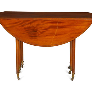 A Directoire Style Mahogany Drop