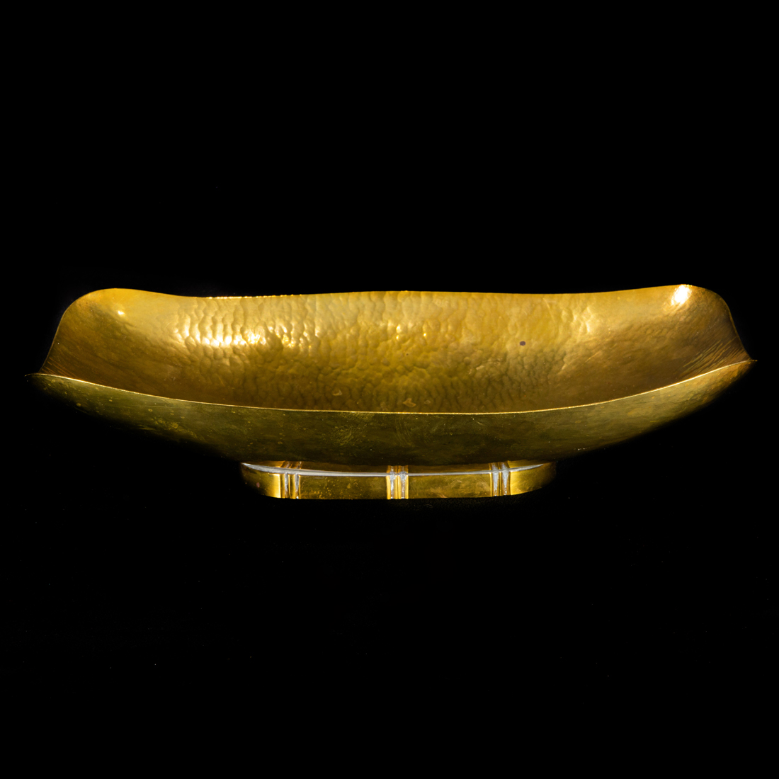 A DIRK VAN ERP HAMMERED BRASS