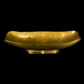 A DIRK VAN ERP HAMMERED BRASS
