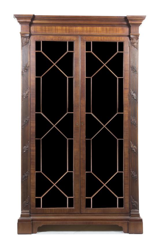 A Display Cabinet Henredon with a