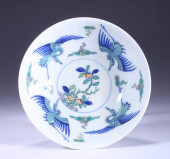A DOUCAI 'CLOUD AND PHOENIX' B