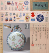 A DOUCAI FAMILLE-ROSE 'INTERLO
