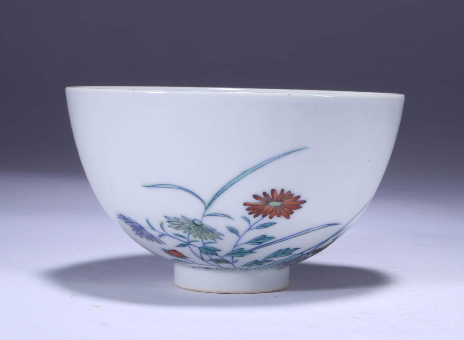 A DOUCAI 'FLORAL AND POETRY'