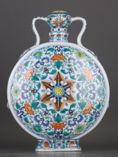 A DOUCAI ' FLOWER' VASE<br>A D