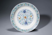 A DOUCAI 'MILLEFLEURS'DISH<br>