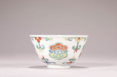A DOUCAI 'RUYI' CUP<br>A DOUCA