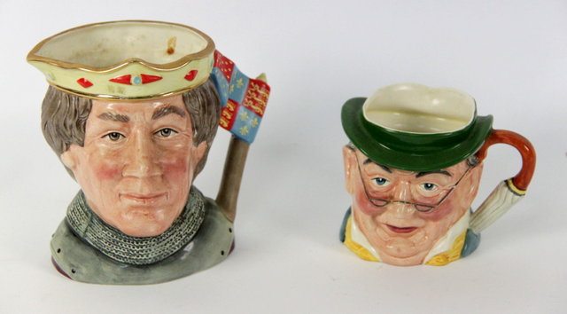 A Doulton Henry V character jug and
