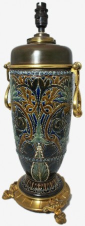 A Doulton Lambeth stoneware Oi
