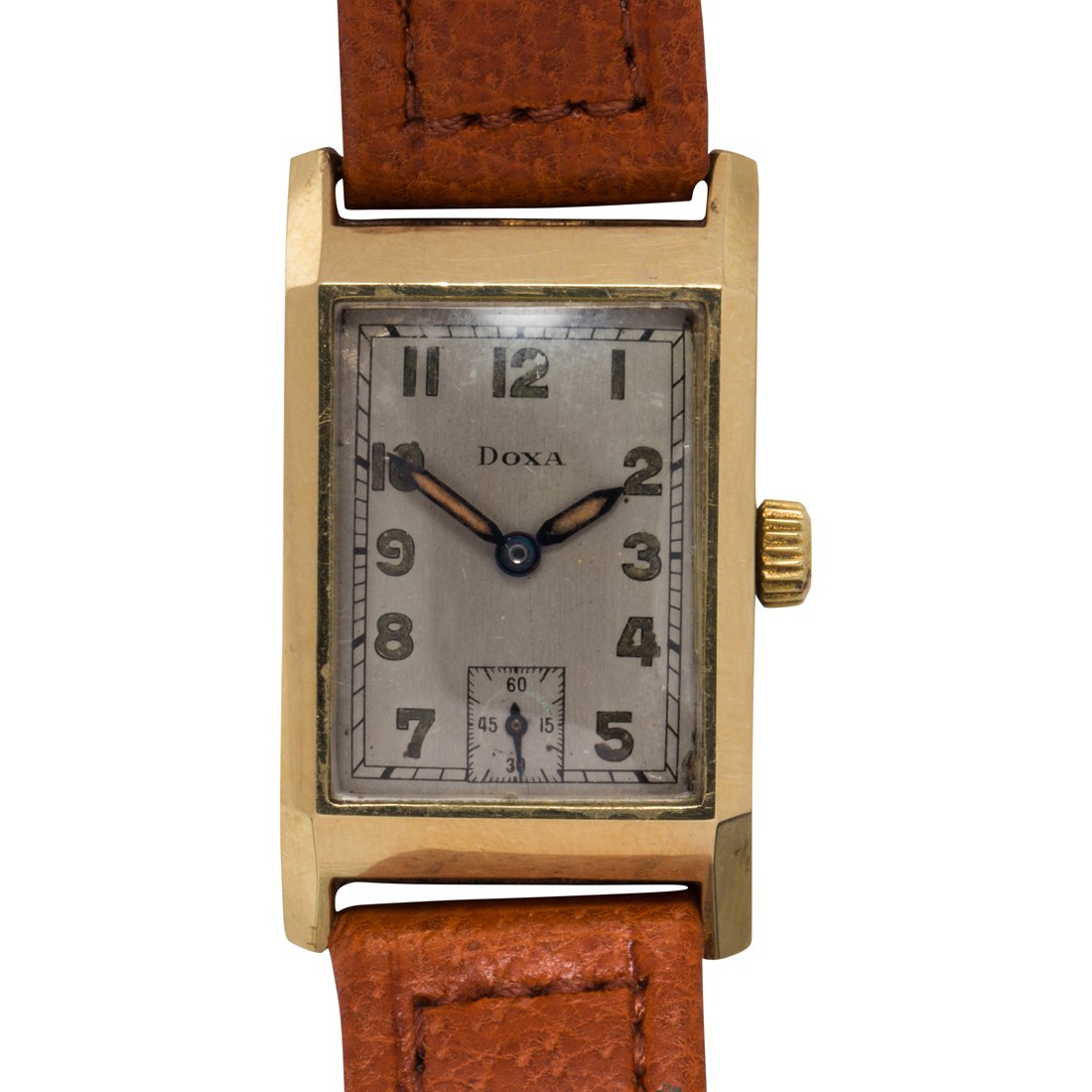 A DOXA 14K GOLD WATCH A Doxa 14k