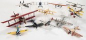 A DOZEN MODEL AIRPLANES.A Doze