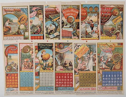 A DOZEN RUSSELL & MORGAN CALENDAR