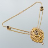 A Dramatic Italian 15k Gold an