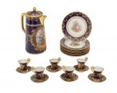 A DRESDEN PORCELAIN DESSERT SE