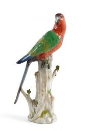 A DRESDEN PORCELAIN MODEL OF A