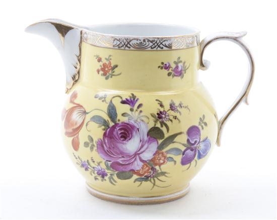 A Dresden Porcelain Pitcher