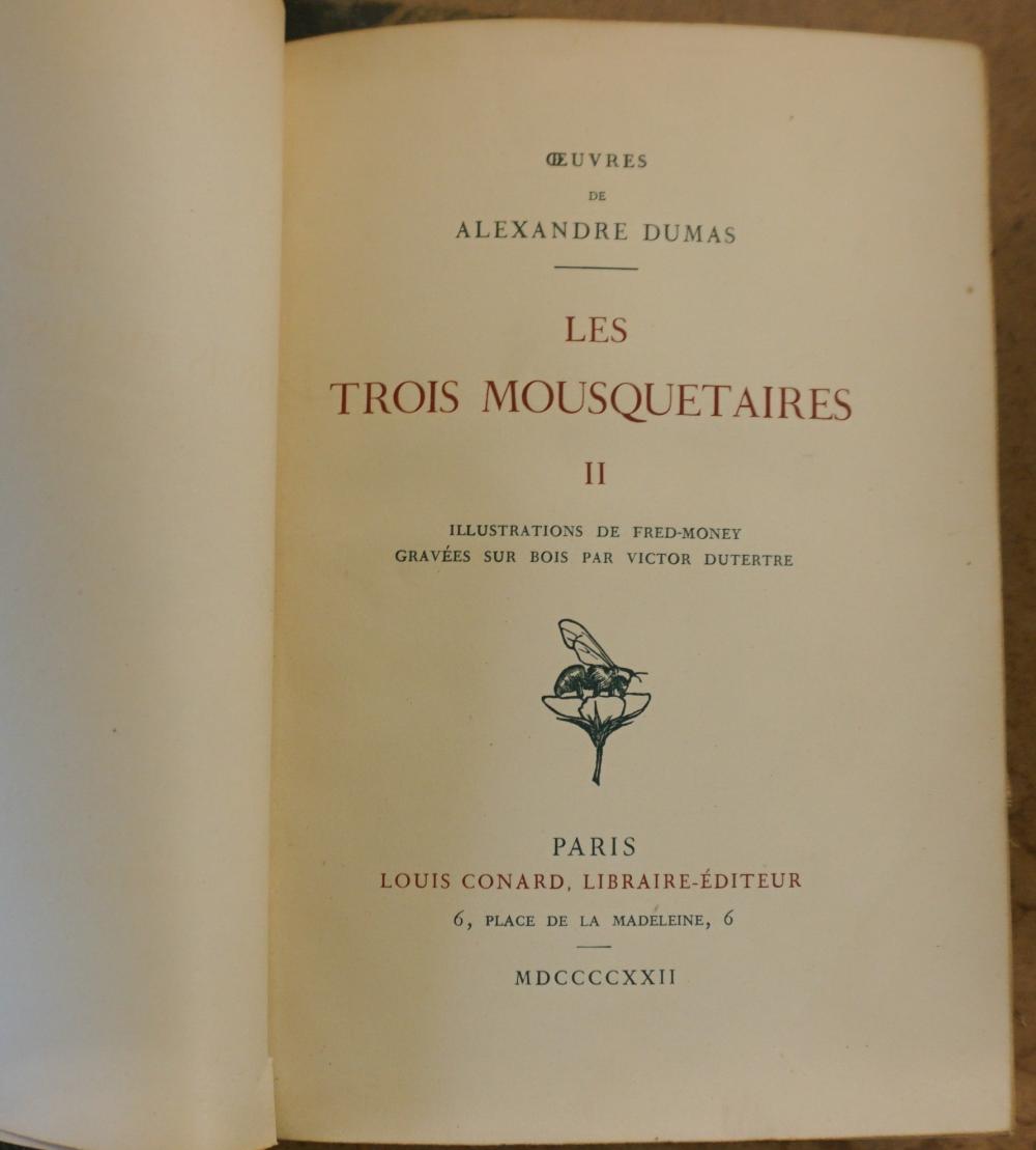 A. DUMAS, LES TROIS