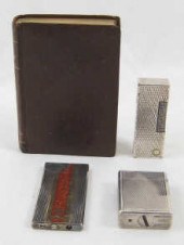 A Dunhill table lighter design