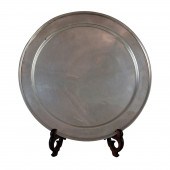 A DUNKIRK STERLING TRAY, THE C