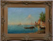 A. DUPRE (FR, 19TH C.), VIEW O