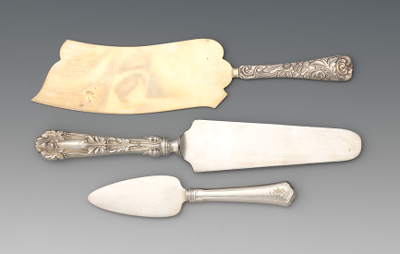 A Durgin Sterling Silver Fish Slice